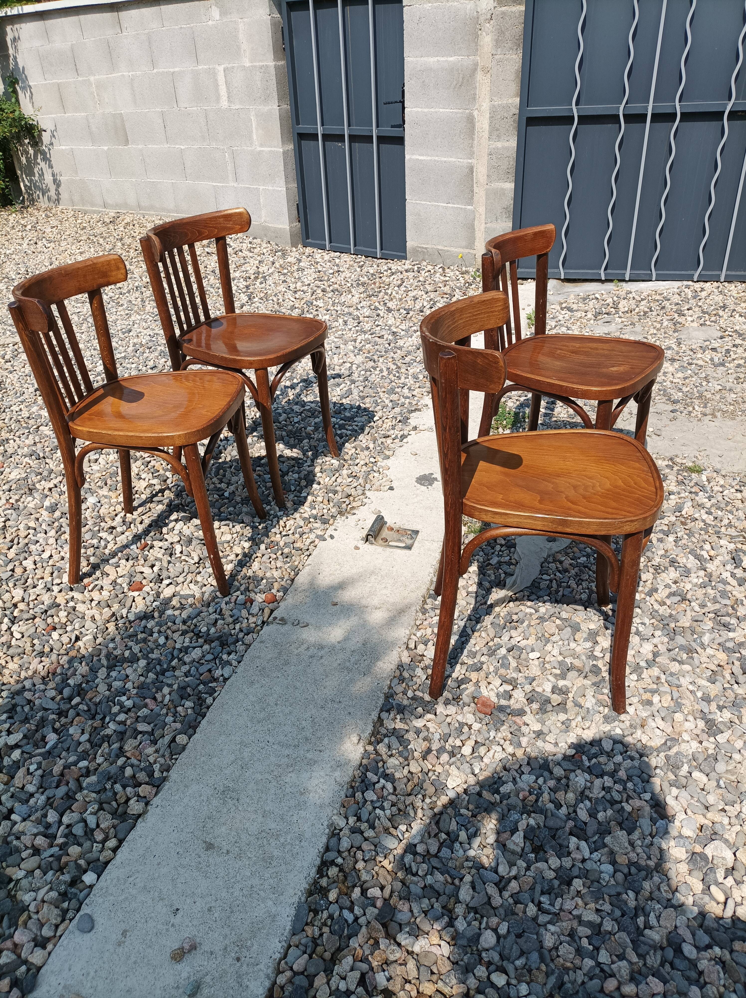 4 bistro chairs