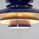 Elegant blue pendant light by Belux