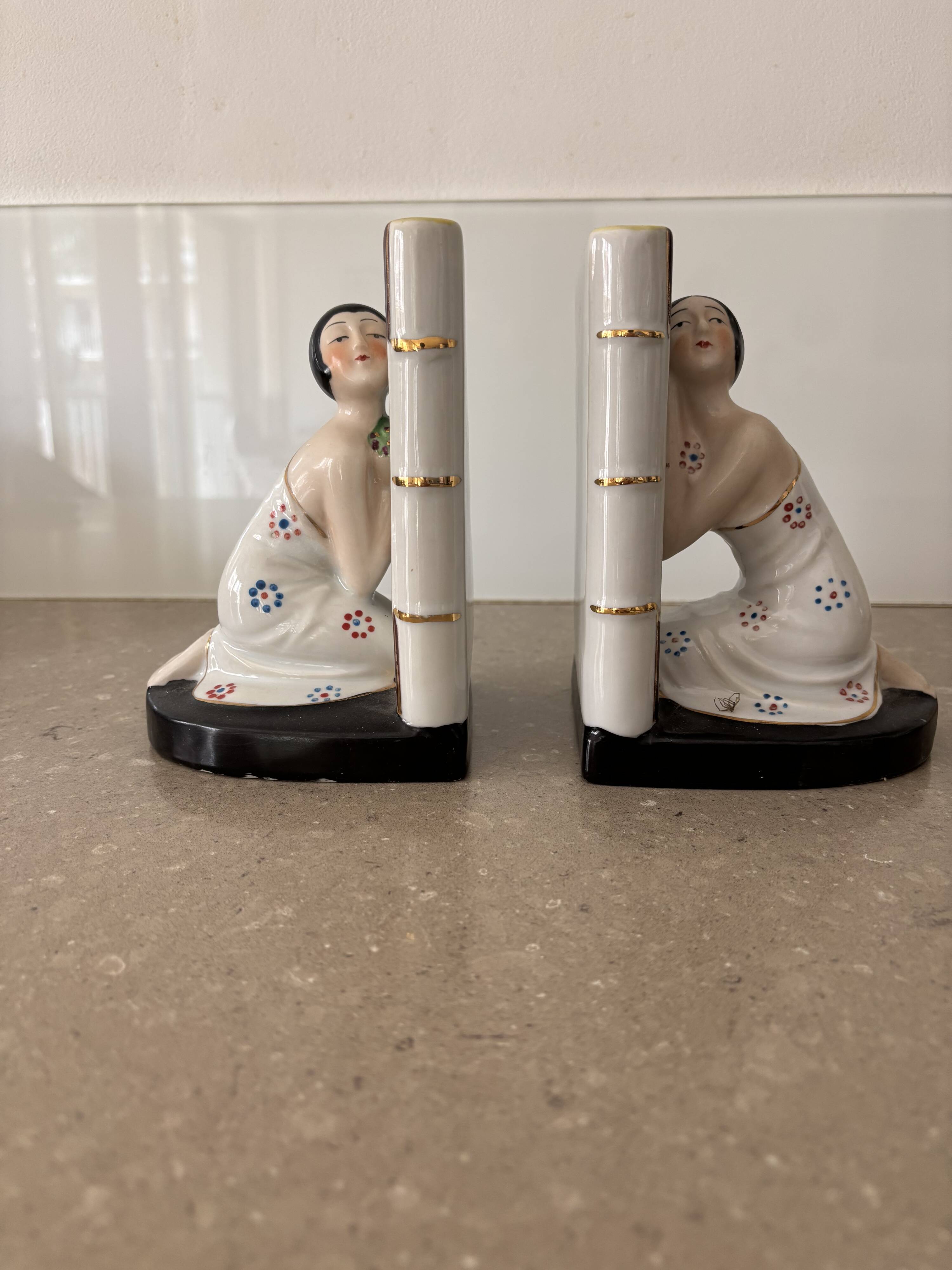 Art Deco bookends