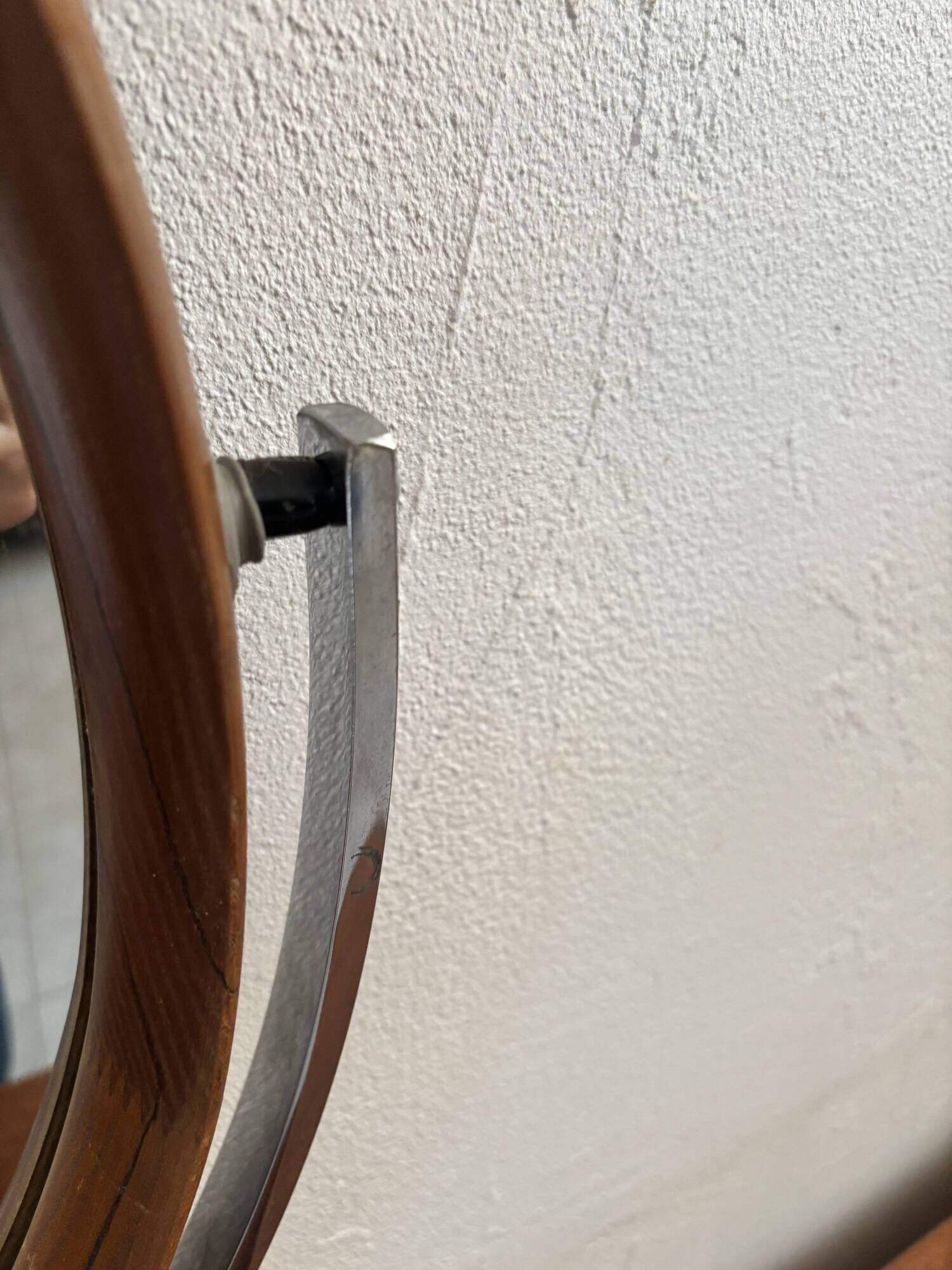 Coiffeuse scandinave vintage en teck, années 60