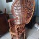 Vintage Emmanuelle armchair in wicker