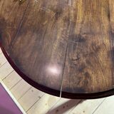 Old oval table with 2 swings