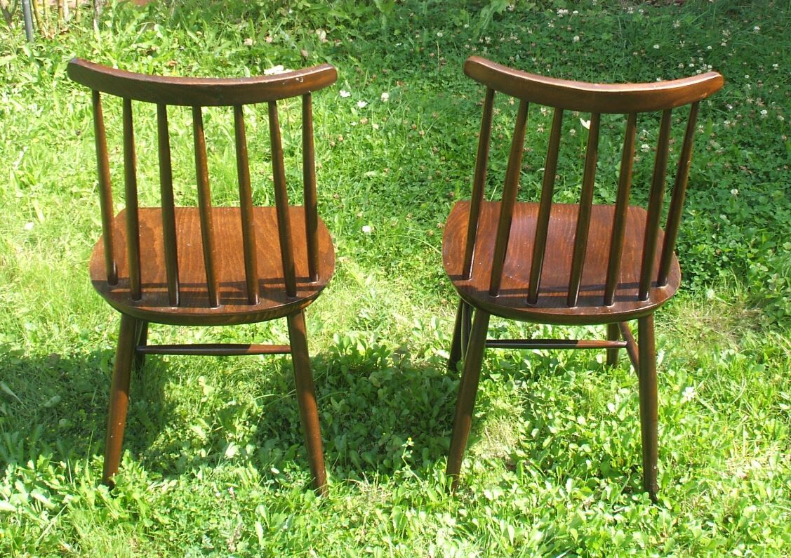 Tapiovaara design chairs pair