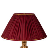 Pair of Imari porcelain and bronze lamps, circa 1880