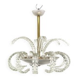 Carl Fagerlund pendant light for Orrefors, Sweden, 1950