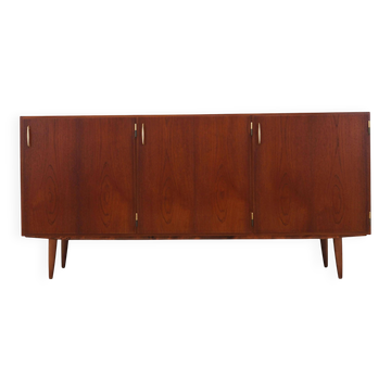 Enfilade en teck, design danois, années 1960, production : Danemark
