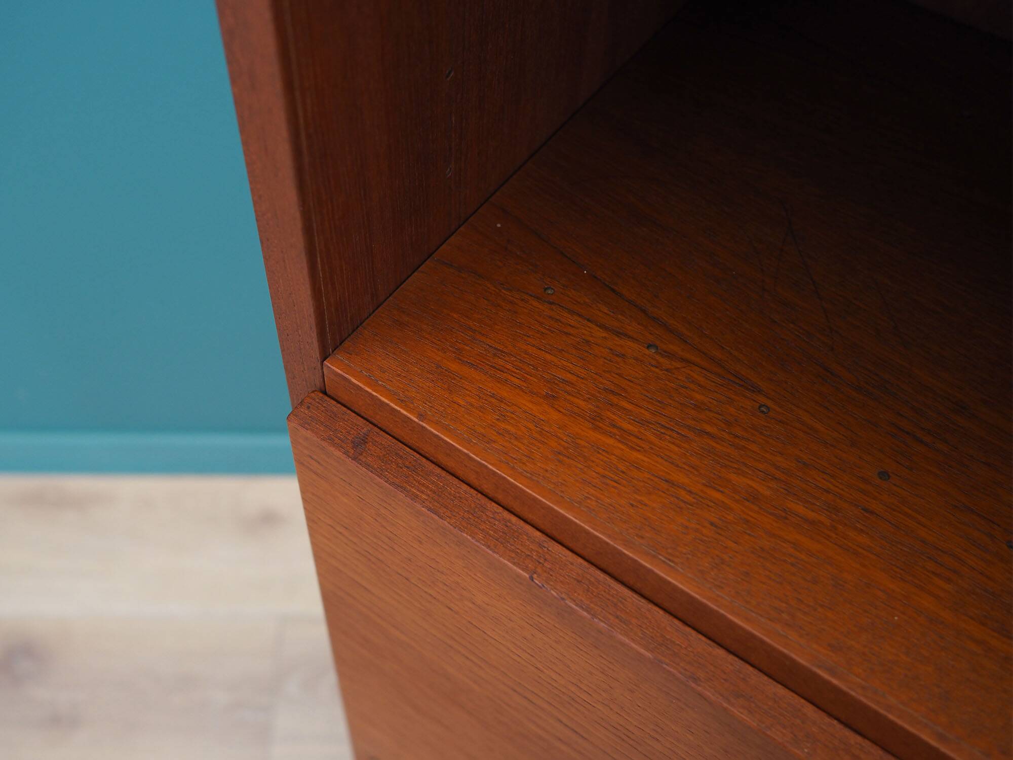 Teak bookcase, Danish design, 1970s, production: Denmark