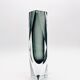 Vase XXL 30cm Murano Sommerso Alessandro Mandruzzato Gris Fumé