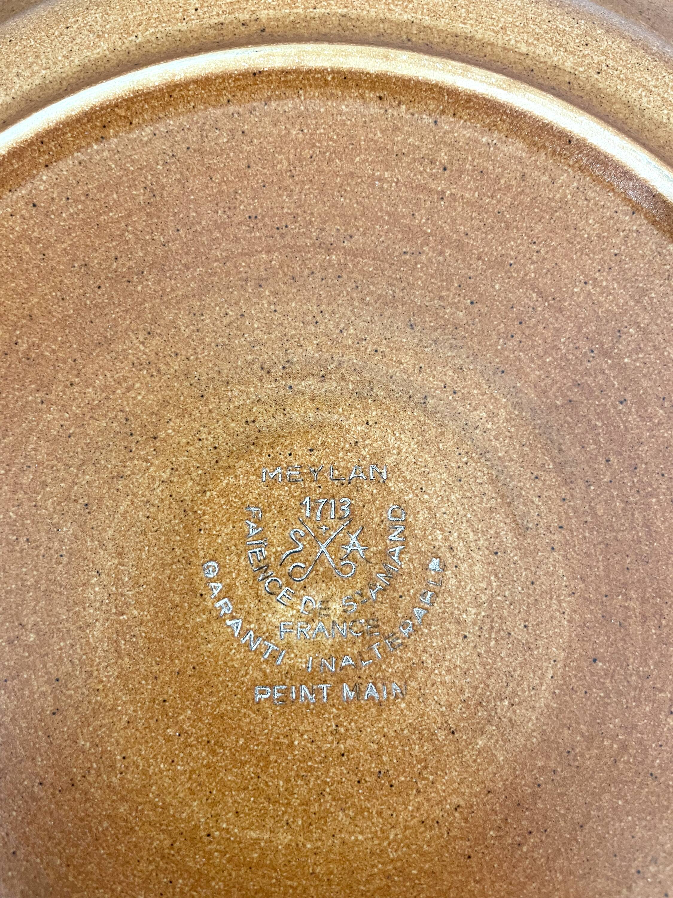 Stoneware service - St Amand earthenware - Meylan model