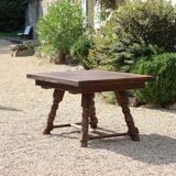 Oak table with extensions