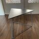 Vintage triangular Niels Gammelgaard Oti 1980s side, coffee table