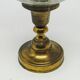 Lampe suspendue vintage en laiton, années 1930