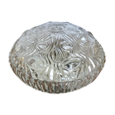 Plafonnier en verre vintage