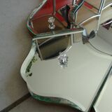 Venetian mirror vintage Art Deco style