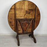 Rustic winemakers table