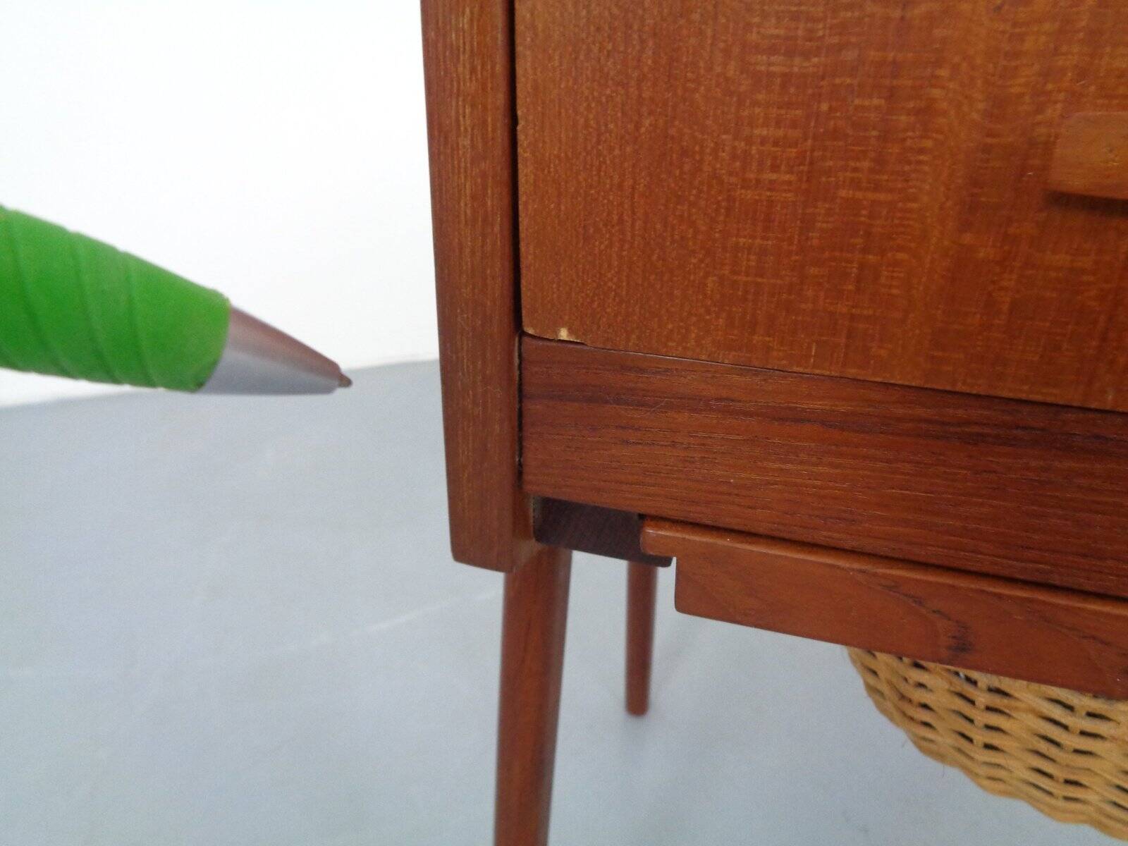 Danish Teak Sewing Box, 1960s