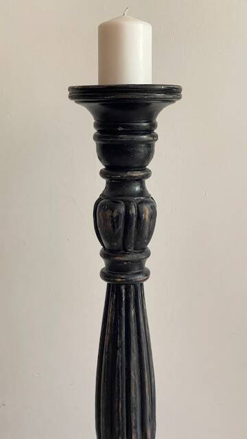 Candle holder 65cm Solid oak