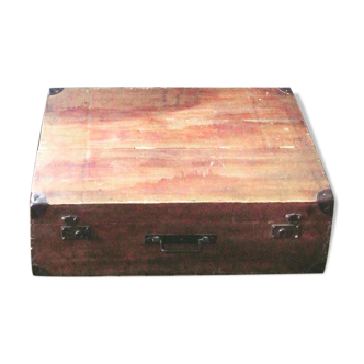 Old wooden case