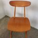 Set of 4 Hiller chairs, vintage 1960