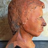Young man's head original artist modeling
