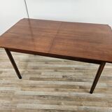 Scandinavian extendable teak table 70s