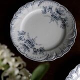 4 assiettes St Amand Régence