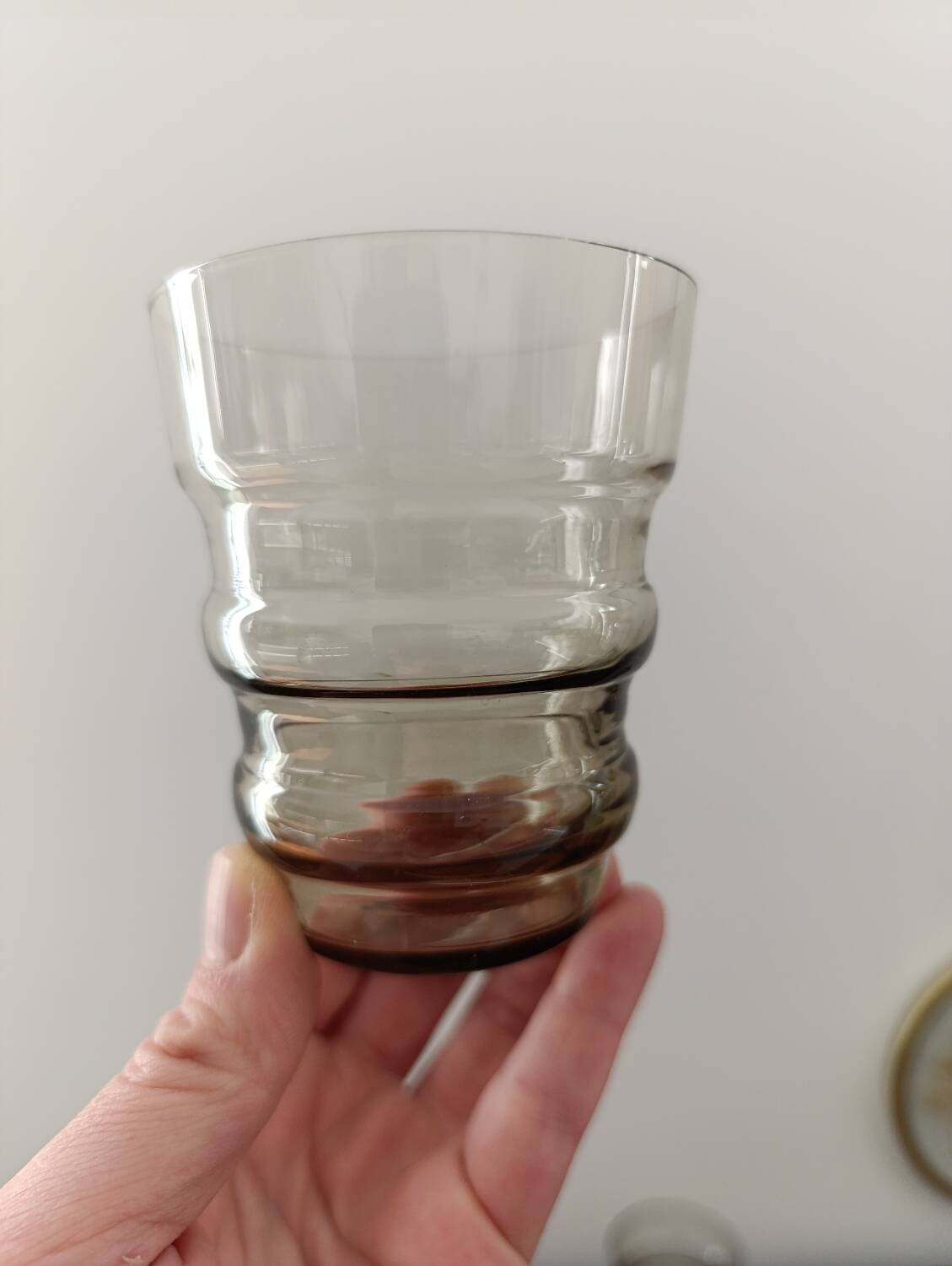 Service à Boisson Vintage Prestige XL - Verre Fumé Ambré Années 60/70