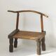 Small vintage wooden Baoulé chair (West Africa) Circa 1960