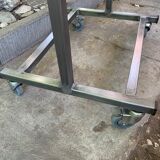 Double-sided workshop mirror on wheels 104x53 cm