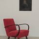 H410 Type C Powder Pink Armchair by Jindrich Halabala for Thonet 1930
