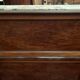 20th century walnut cylinder lady's desk