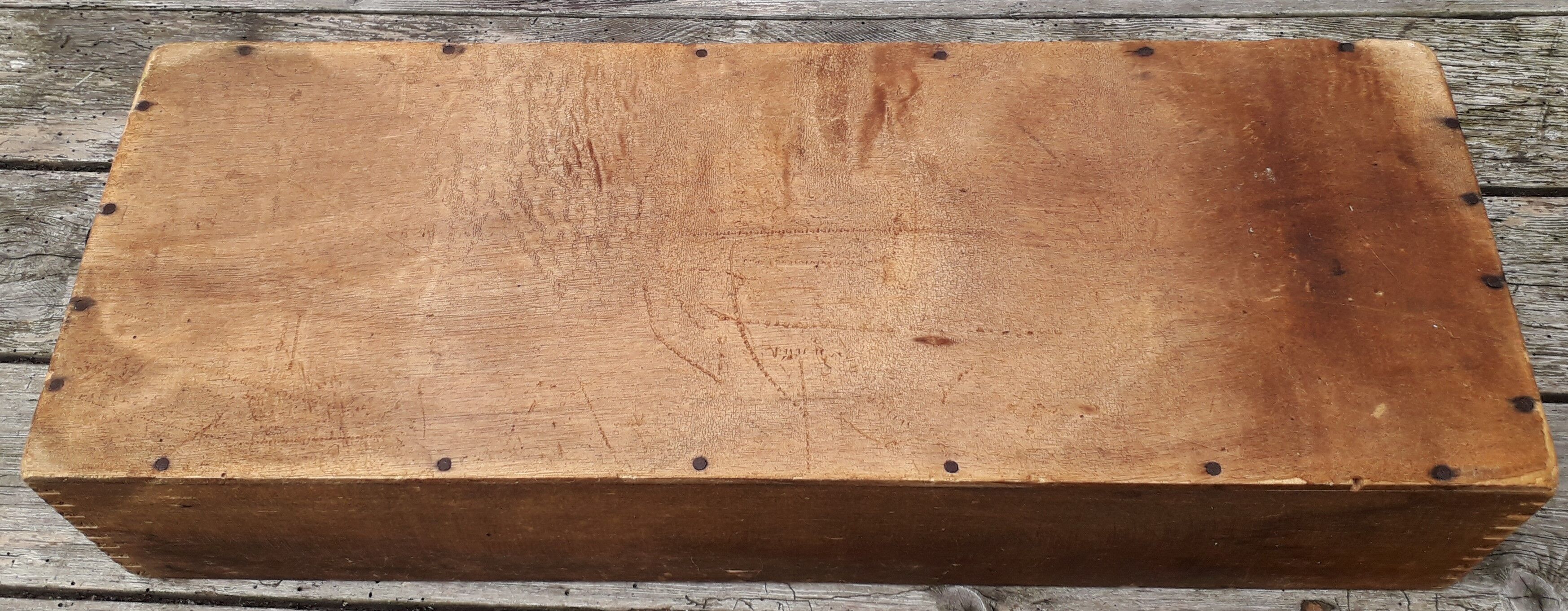 Old storage box
