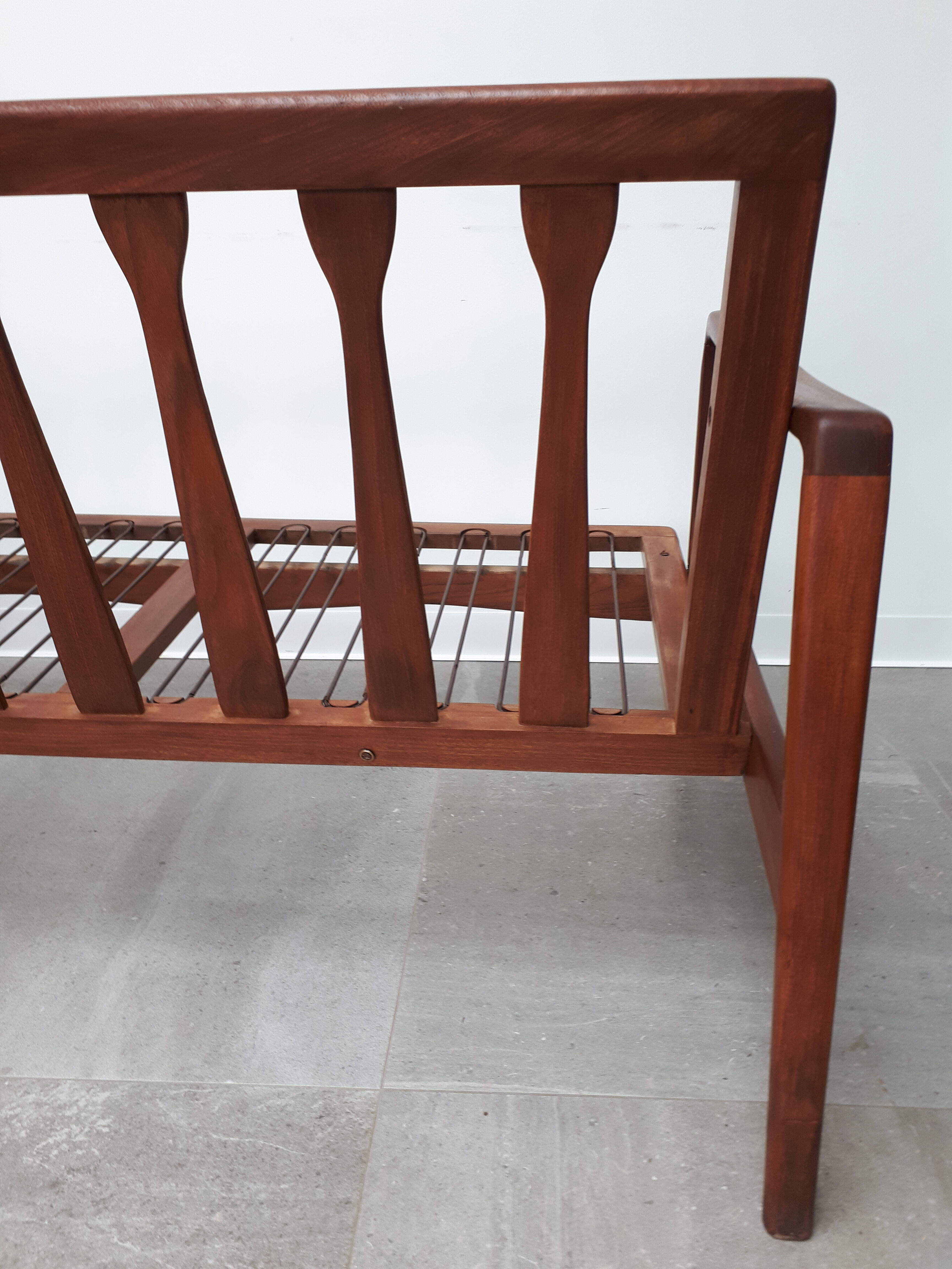 2-seater bench by Arne Walh Iversen 60s