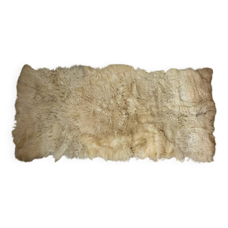 Tapis en peau de chèvre
