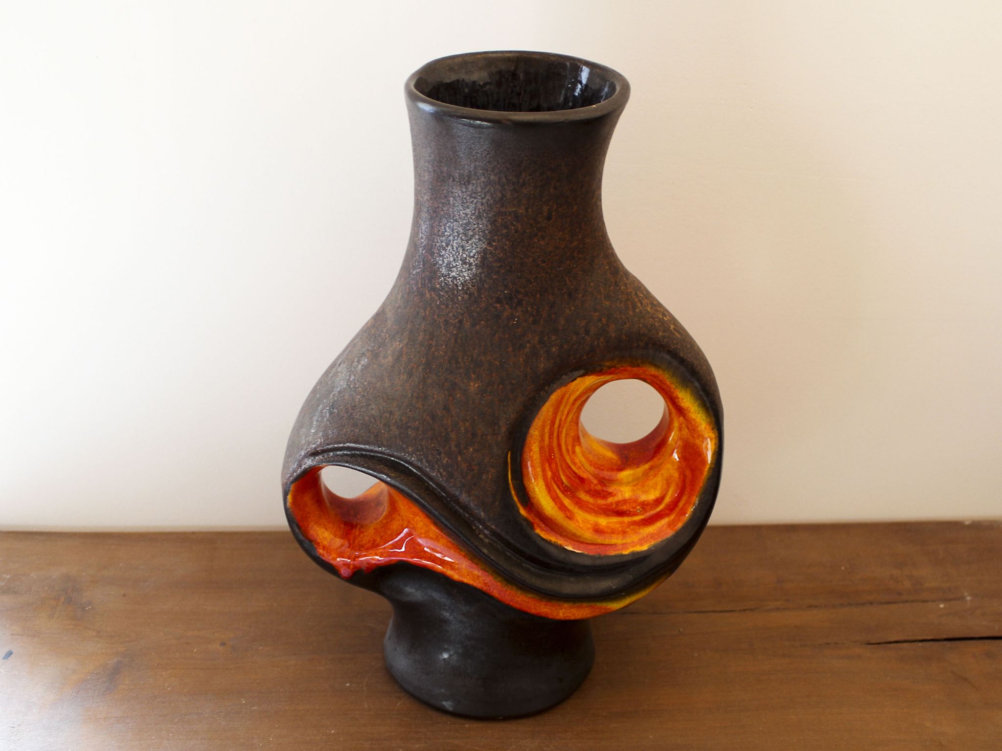 Vase en céramique Walter Gerhards Germany