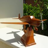 Wooden plane Art Deco 30 years 40