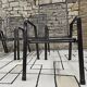 Lot 4 fauteuils vintage 1970" jardin terrase