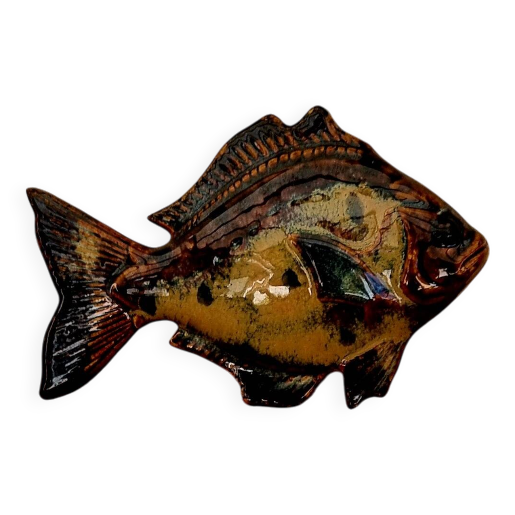Poisson mural en céramique vintage Selency — free download