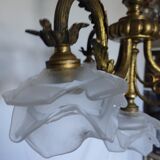 Chandelier bronze 4 lights