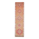 Tapis coureur vintage en laine et coton turc noué à la main orange 83x355