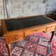 Louis Philippe antique desk with leather-wrapped top