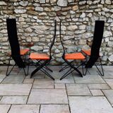 Series of Italian design chairs, 1980s by Pietro Arosio