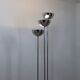 1970s Lamperti 3-Column Chrome Floor Lamp space age Italian Design