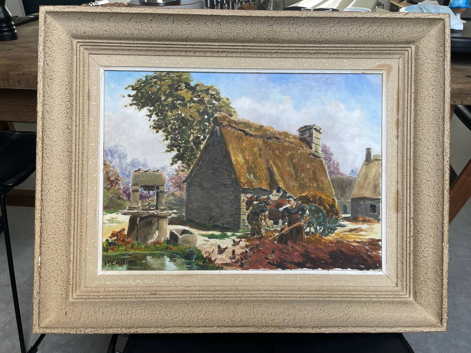 Oil on canvas Pierre Cario