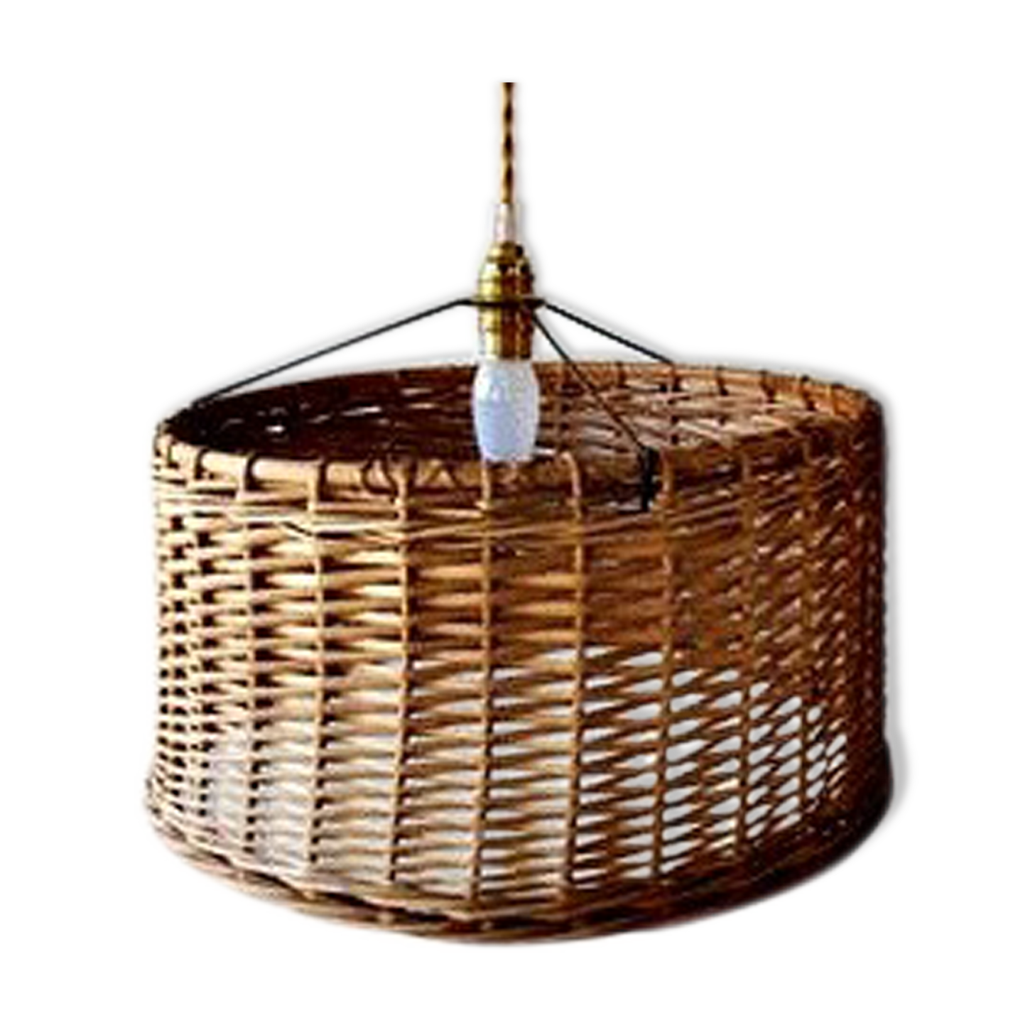 Rattan hanging