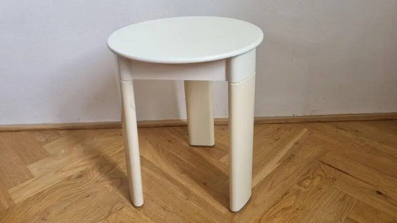 Midcentury Stool or Side Table Trio, Olaf Von Bohr for Gedy, Italy, 1970s