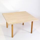 Coffee Table Made In Light Oak By Hans J. Wegner For Andreas Tuck Møbelfabrik From 1960s