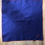 serviette en coton revalorisé brodée à la main