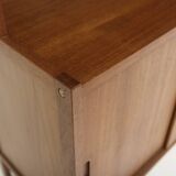 Commode-bibliothèque en teck, suède, 1960