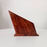 Art deco pen holder in burr walnut